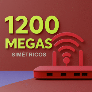1200 Megas Simétricos
